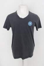 Camiseta hering masculina cinza com Silk