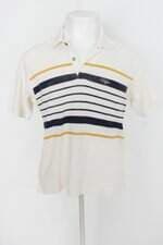 Camiseta harrys masculina branca listrada 