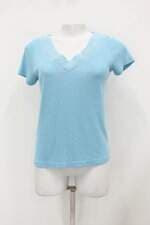 Blusa coqueta feminina azul
