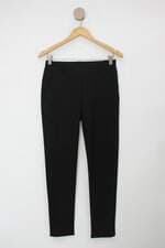 Calça de tecido feminina preta