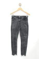 Calça de sarja feminina preto