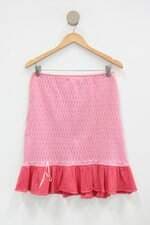 Saia colcci feminina rosa com Cós com elástico e Forro