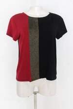 Blusa quintess feminina estampada com Recortes