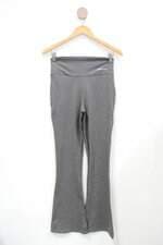 Calça Legging flare  loghaus feminina cinza