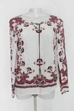 Blusa charm lady feminina estampada com Aplique