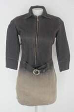 Vestido vizzaph feminino preto com beje 
