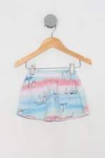 Shorts-saia Infantil carinhoso estampado