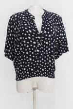 Blusa liz bonita feminina estampada