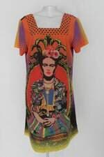 Vestido manotropo feminino estampado
