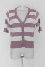 Camisa c&a feminina branca listrada