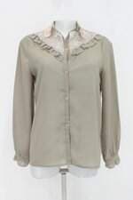 Camisa feminina verde com Bordado