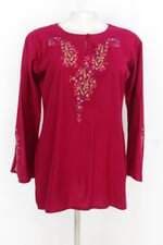 Blusa feminina rosa com Bordado