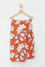 Calça de tecido zara feminina estampada