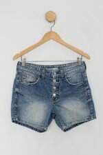Shorts jeans c&a feminino azul denim