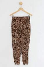 Calça de tecido life print by malwee feminino animal print  com Cós com elástico