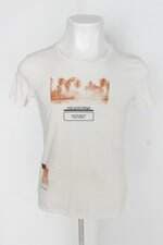 Camiseta masculina off-white com Silk