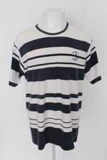 Camiseta highstil masculina listrada com Bordado