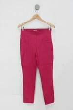 Calça de tecido join curves feminina rosa com Cós com elástico
