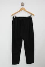 Calça de tecido feminina preta