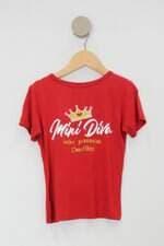 Blusa Infantil vermelha