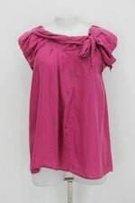 Blusa shoulder feminina roxa