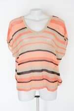 Blusa wollner feminina estampada com Transparência