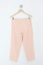 Calça de tecido feminina rosa