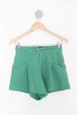 Shorts identidade feminino verde