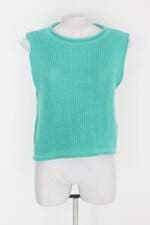Colete feminina verde