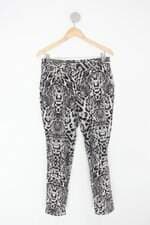 Calça de tecido cortelle feminino animal print 