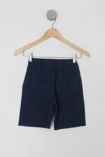 Shorts Infantil azul com cos com elástico 