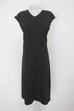 Vestido sacada feminino bicolor com Fenda