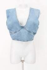 Regata Cropped c&a feminina azul