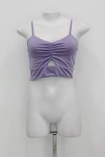 Top wear ever feminino roxo com Recortes