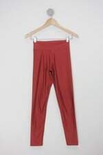 Calça de tecido feminina laranja