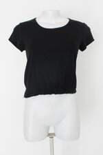 Blusa feminina preta com Recortes