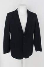 Blazer masculino azul com Forro e Ombreira