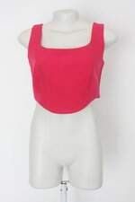 Blusa cropped talgui feminina vermelha