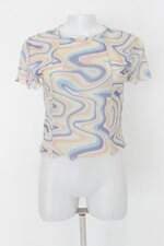 Blusa  de tule youcom feminina tie dye
