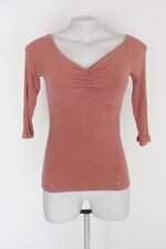 Blusa renner feminina rosa com Franzido