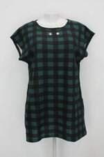 Blusa feminina verde estampada