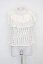 Blusa c&a feminina off-white com Sobreposição
