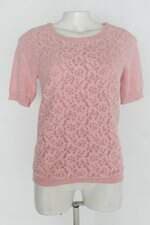 Blusa feminina rosa com Renda