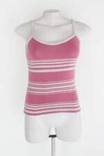 Regata feminina rosa com Recortes