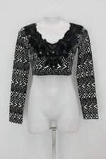 Blusa racia feminina estampada com Bordado