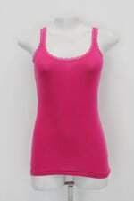 Regata feminina rosa com Renda