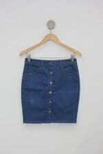 Saia luigi bertolli feminina azul