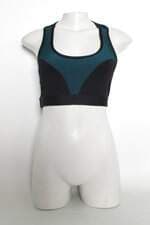 Top Esportivo feminino bicolor com Recortes