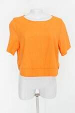 Blusa flor de lis collection feminino laranja