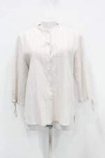 Camisa anany feminina bege manga longa 